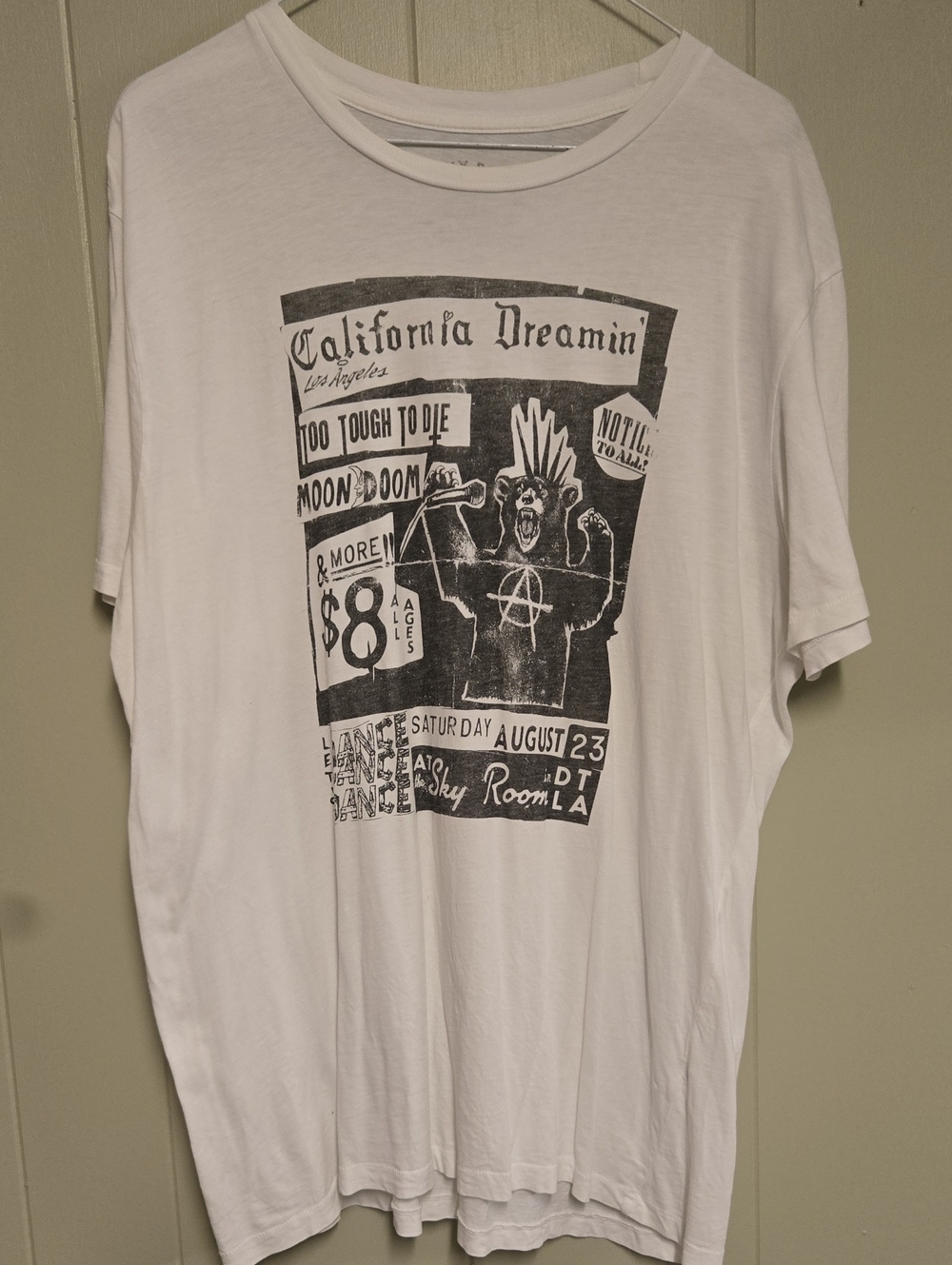 Lucky Brand Punk Graphic Tee